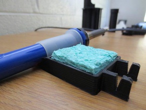 soldering iron station electronics sponge 3d print model - Mito3D