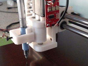 pen plotter mechanism 3d printing 3dpburner holder 3d print model - Mito3D
