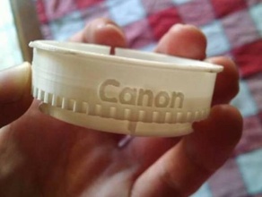 lente canon nikon corpo do adaptador câmara 3d print model - Mito3D