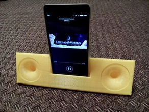 redmi 3s phone speaker stand mobile horn xiaomi 3d print model - Mito3D