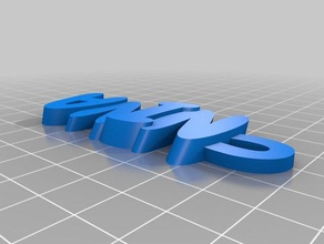 nina organización personalizado 3d print model - Mito3D