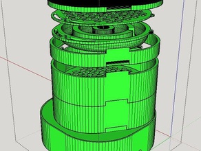 caja soportes energia libre di ingegneria libera il generatore magrav 3d print model - Mito3D