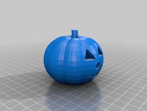 meine angepasste jack-o-Laterne Dekor 3d print model - Mito3D