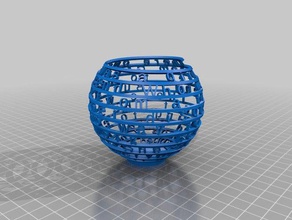 great bend estesa per la matematica art personalizzato 3d print model - Mito3D