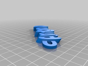 antonio organizzazione personalizzato 3d print model - Mito3D