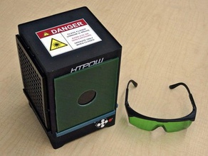 mini-laser-Gravur-upgrade-Teile 3d-gedruckt Luft-filter build-Plattform Gehäuse jig laser-cutter 3d print model - Mito3D