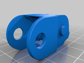 o intertravamento de chave cadeia mecânico brinquedos chaveiro organizador a parte partes 3d print model - Mito3D