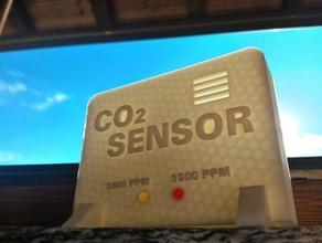 arduino sensor de co2 v1 diy cuadro caso nano medio ambiente 3d print model - Mito3D