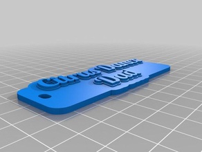 dance mom keychains customized 3d print model - Mito3D