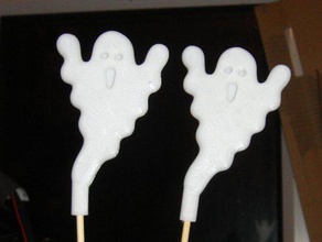 ghost-onna-stick sculptures 3d print model - Mito3D