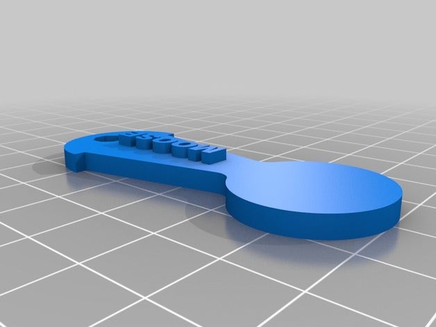 trolley key organization shopping 3D print model - Mito3D