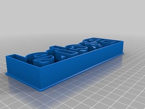 rachel kurabiye kalıbı mutfak yemek özelleştirilmiş 3d print model - Mito3D