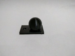 mount socket lato palla presa 3d stampa 3d print model - Mito3D