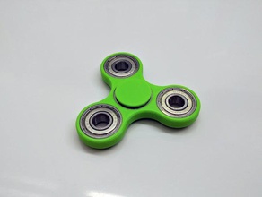 compact bearing spinner fidget toys games 608 ball bearings toy hand tri 3d print model - Mito3D