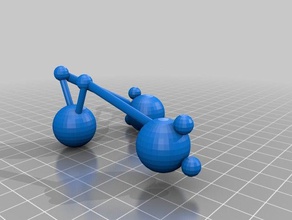 h20 bonding but really crappy 3d printing 3d print model - Mito3D
