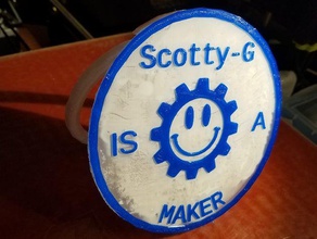secretária de moeda scotty-g maker office personalizado área trabalho a lockheed martin 3d print model - Mito3D