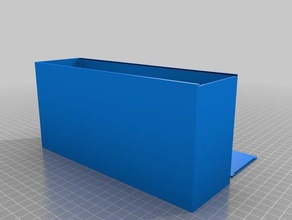shipping box chrislongbox containers customized 3d print model - Mito3D