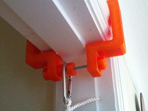 adjustable doorway clamp baby swing hand tools rope 3d print model - Mito3D
