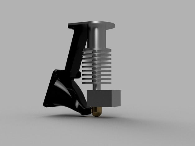 d810 de conduits ventilation zonestar 3d l'imprimante pièces 30mm L'imprimante delta 3D print model - Mito3D