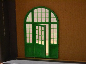 horsens buildings structures door historical building industrimuseum town workshop 3d print model - Mito3D
