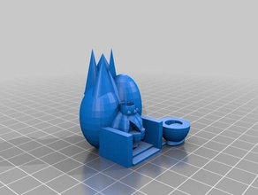 calabaza rey 3d impresión 3d print model - Mito3D
