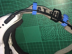 fatshark câble hdmi clip rc des véhicules connex lunettes vue à la première personne fpv haute définition prosight sangle 3d print model - Mito3D
