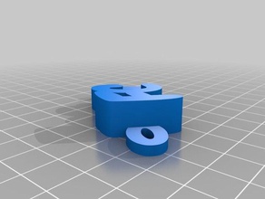 facu llavero organización personalizado 3d print model - Mito3D