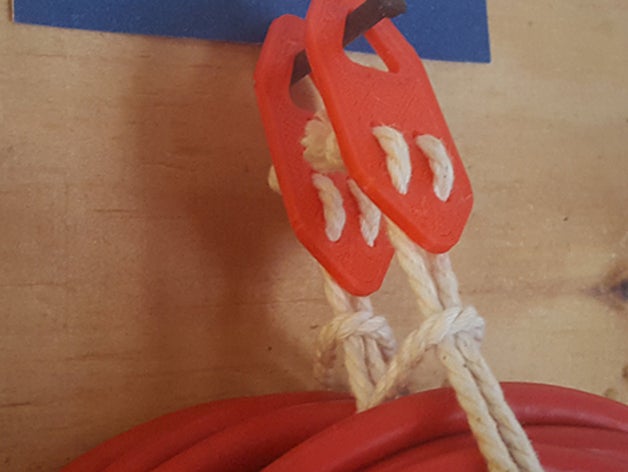 Kabel-Aufhänger diy 3D print model - Mito3D