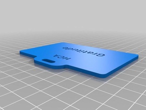 reconnaissance de la balise passe-temps personnalisé 3d print model - Mito3D