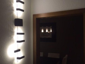 led wall lamp household light lighting 3d print model - Mito3D