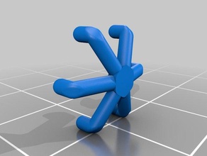 palmare gamba muscolare schiena massaggiatore famiglia aiuto gambe 3d print model - Mito3D