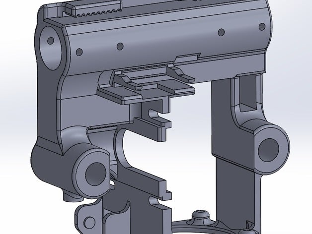 ctc motor mount 155 40x40mm fan taşıyor 3d yazıcı parçaları 3D print model - Mito3D