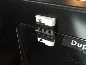 magnetic door holder wanhao 4s 3d printer parts 3d print model - Mito3D