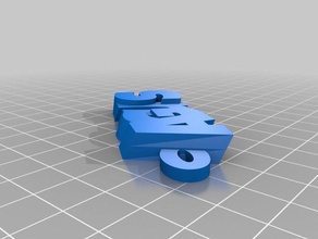 agusname organization customized 3d print model - Mito3D