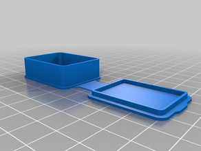 my earplug case rectangular containers customized 3d print model - Mito3D