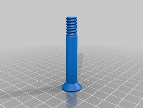 middle base bolt parts customized 3d print model - Mito3D