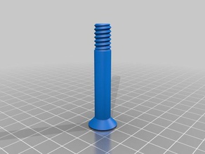pinkie tip bolt parts customized 3d print model - Mito3D