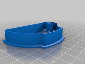 tea cup cookie cutter kitchen dining 3d print model - Mito3D