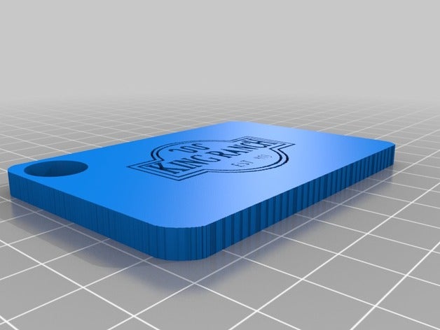 king ranch do logotipo 3d impressão 3D print model - Mito3D