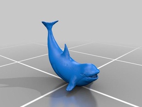 killer whale 3d printing 3d print model - Mito3D