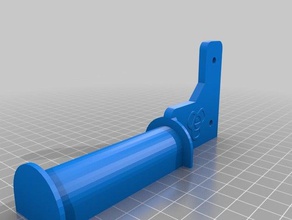 material cabide reprap delta impressora 3d partes materail do torcedor 3d print model - Mito3D