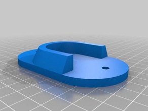 suporte barre penderie diam&egravetre 33mm organização 3d print model - Mito3D
