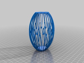 my customized artistic vase 1 interactive 3d print model - Mito3D