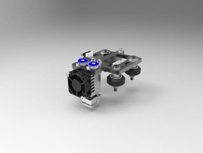tevo tarantula modular x-carriage 3d printer parts 3d print model - Mito3D