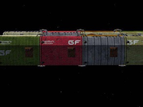 geminon freighter vehicles battlestar galactica fleet movie scifi space spaceship starship tv show 3d print model - Mito3D