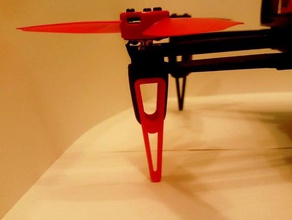 bebop landing gear hobby drone drones parrot 3d print model - Mito3D