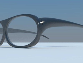 Gläser - gafas Zubehör 3d print model - Mito3D