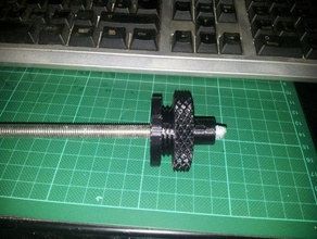 ctc spoolholder short 8mm 3d printer parts fila halter filament filament-spool holder spool rollenhalter spulenhalter 3d print model - Mito3D