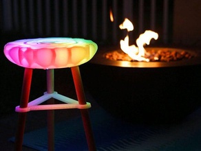 led chair household furniture stool 3d print model - Mito3D