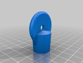 meine individuelle anpassbare Taste Haushalt 3d print model - Mito3D